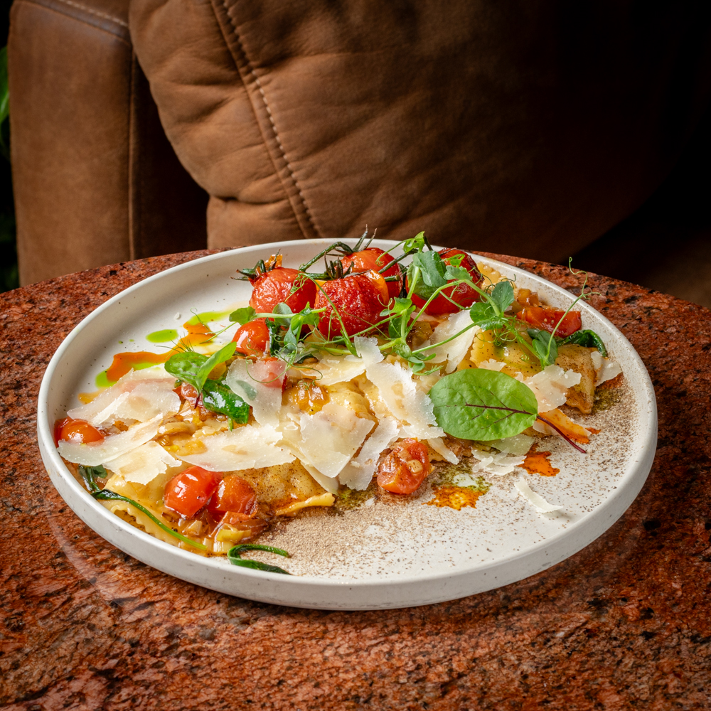 Ravioli z borowikiem i ricottą